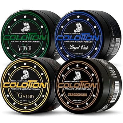 Bossman Colotion - 2 in 1 Men's Lotion and Cologne - Mois