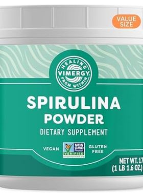 Vimergy Natural Spirulina Powder， 166 Servings – Value Si