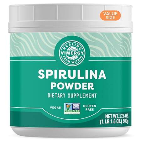 Vimergy Natural Spirulina Powder， 166 Servings – Value Si