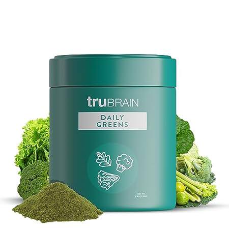 TruBrain Daily Greens: Sustained Brain Nourishment | 75 P