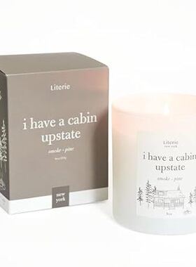 NYC Inspired Scented Candle: I Have a Cabin in Upstate -