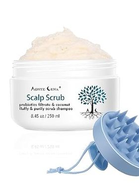Scalp Exfoliator Scrub，Itchy Scalp Treatment for Dandruff