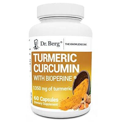 Dr. Berg Turmeric Curcumin with Bioperine - Turmeric Supp
