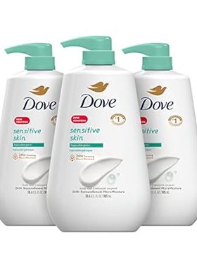 Dove Sensitive Skin Body Wash， Hypoallergenic and Paraben