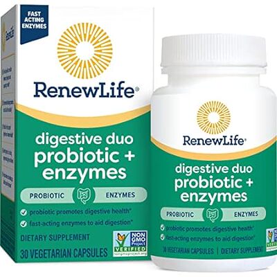 Renew Life Digestive Duo Probiotic + Enzymes; Probiotic P