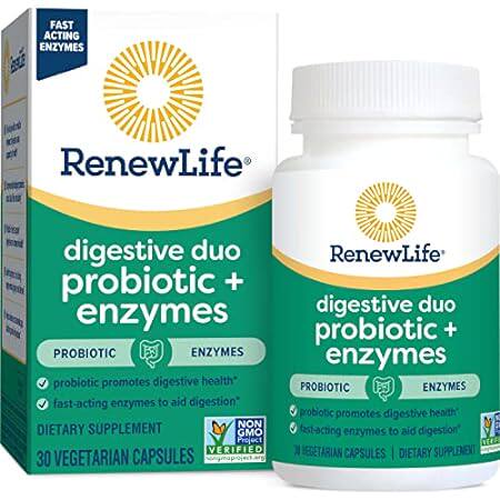 Renew Life Digestive Duo Probiotic + Enzymes; Probiotic P