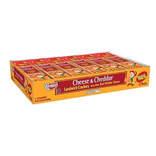 Keebler Cheese and Cheddar Sandwich Crackers， Single Serv