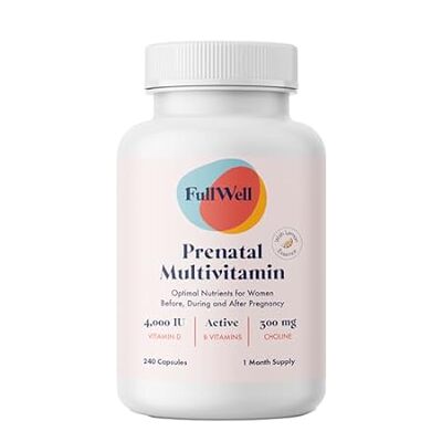 Prenatal Vitamins Lemon | choline， folate， vitamin D for