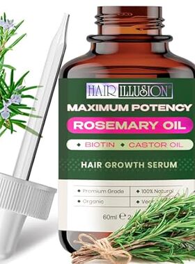 100% NATURAL ORGANIC ROSEMARY MINT OIL | Maximum Potency