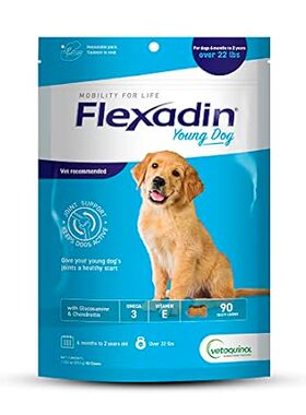 Vetoquinol Flexadin Hip and Joint Supplement with Glucosa