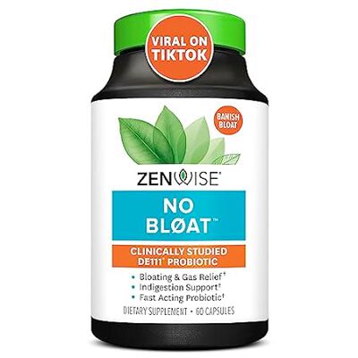 Zenwise NO BL?AT - Probiotics， Digestive Enzymes for Bloa