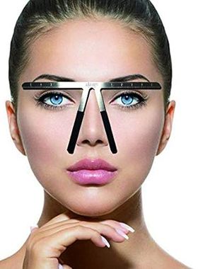 Tattoo Eyebrow Ruler Three-Point Positioning Permanent Ma