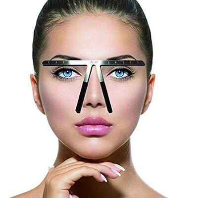 Tattoo Eyebrow Ruler Three-Point Positioning Permanent Ma