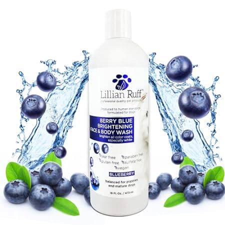 Lillian Ruff Berry Blue Brightening Face and Body Wash fo