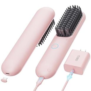 TYMO Cordless Hair Straightener Brush - Porta PRO Portabl