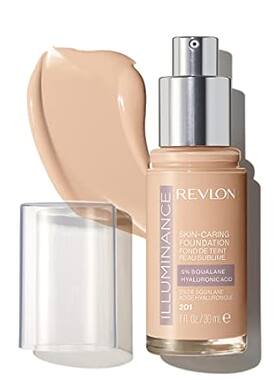 Revlon Illuminance Skin-Caring Liquid Foundation， Hyaluro