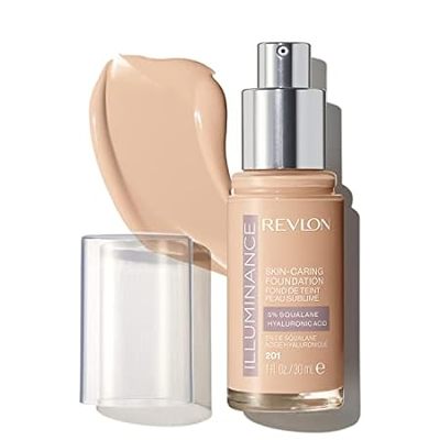 Revlon Illuminance Skin-Caring Liquid Foundation， Hyaluro