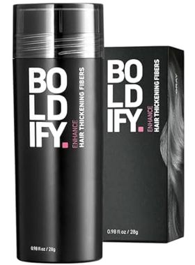 BOLDIFY Hair Fibers (28g) Fill In Fine and Thinning Hair