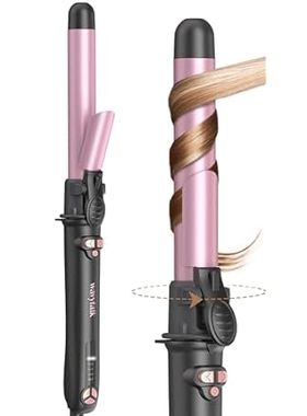 Wavytalk 1 Inch Rotating Curling Iron - Get Effortless Wa