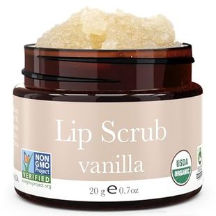 Vanilla Scrub USA Made Scru Organic Exfoliating Lip
