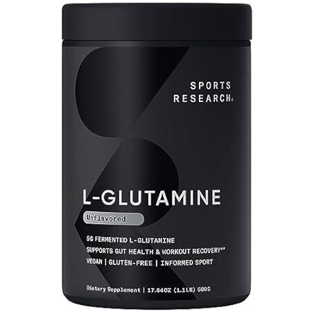 Sports Research L-Glutamine - Workout Recovery， Immune He