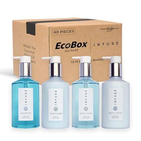 1-Shoppe Infuse 40 Piece Ecobox All-In-Kit | White Tea an