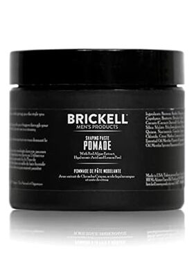 Brickell Men's Products Shaping Paste Pomade For Men， All