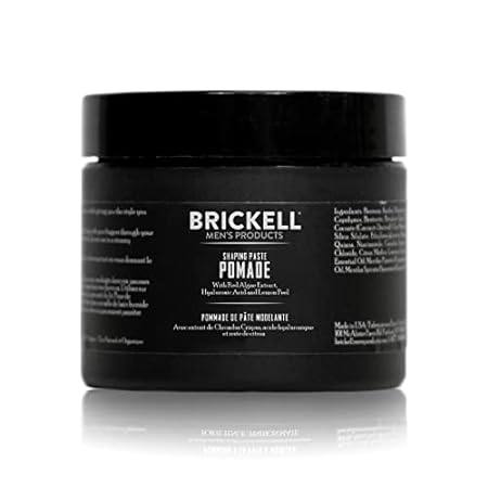 Brickell Men's Products Shaping Paste Pomade For Men， All