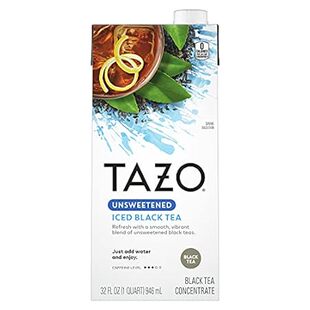 Tazo Unsweetened Iced Black Tea Concentrate For a Refresh