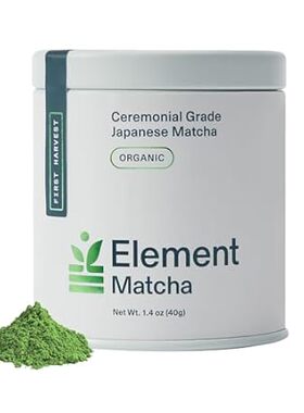 Element Matcha Ceremonial Grade 100% Organic Green Tea Ma