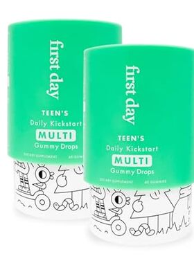 FIRST DAY Teens Daily Kickstart Multivitamin Gummies for
