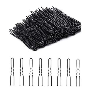 U Shaped Hair Pins， 200 Count Buns Waved U-shaped Hair Pi