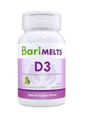 BariMelts Vitamin D3 5000 iu - 3 Month Supply (90 Fast-Di