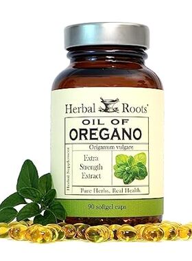 Herbal Roots Oil of Oregano - Made from Mediterranean Ore