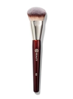 BK BEAUTY BRUSHES - 101 CONTOURED FOUNDATION BRUSH - Cont
