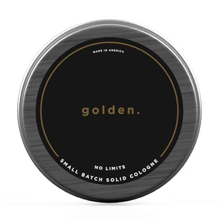 Golden Grooming Co. Solid Cologne - Travel-Sized Concentr