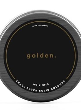 Golden Grooming Co. Solid Cologne - Travel-Sized Concentr