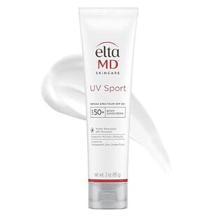 EltaMD UV Sport Sunscreen Lotion， SPF 50 Body Sunscreen，
