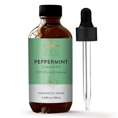 Peppermint Oil - 100% Pure and Undiluted Mentha Piperita