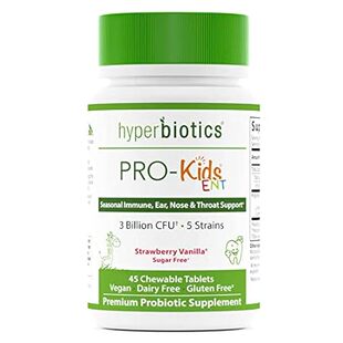 Hyperbiotics ENT Probiotic for Kids | Vegan Supplement fo
