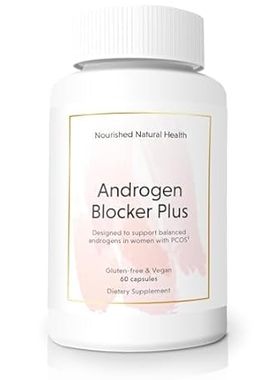 Nourished Naturals Androgen Blocker Plus for PCOS - Hormo
