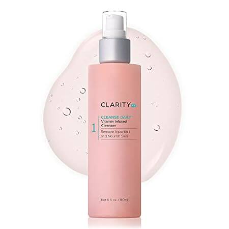 ClarityRx Cleanse Daily Vitamin-Infused Face Wash， Natura