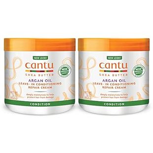 Cantu Leave-In Conditioning Repair Cream with Argan Oil,