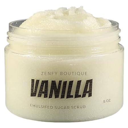 Exfoliating Sugar Body Scrub - Shea Butter with Grapeseed