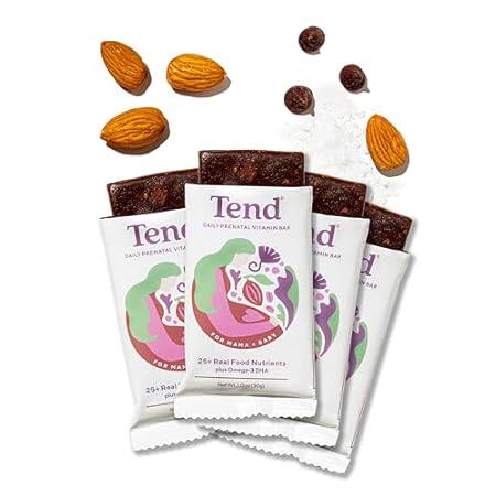 Daily Best Prenatal Vitamin Bar， Made with Organic Ingred