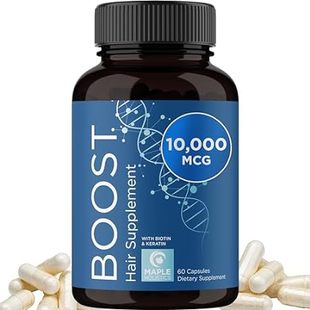 Biotin 10000mcg and Collagen Supplement - Hair Growth Sup