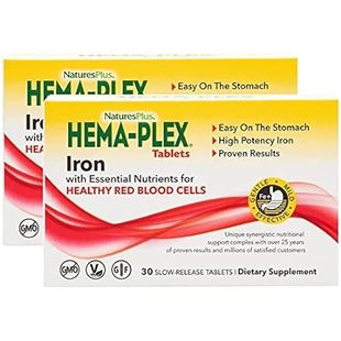 NaturesPlus Hema-Plex Iron - 30 Sustained Release Tablets
