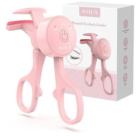 Heated Eyelash Curler with 3 Heating Modes，Fast Heat Up W