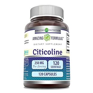 Amazing Formulas Citicoline 250 mg | Capsules Supplement