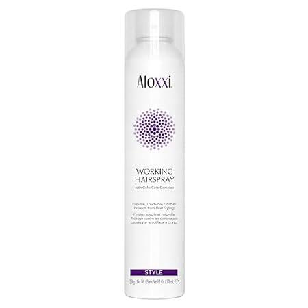 ALOXXI Working Hairspray - Heat Protectant Hair Styling S